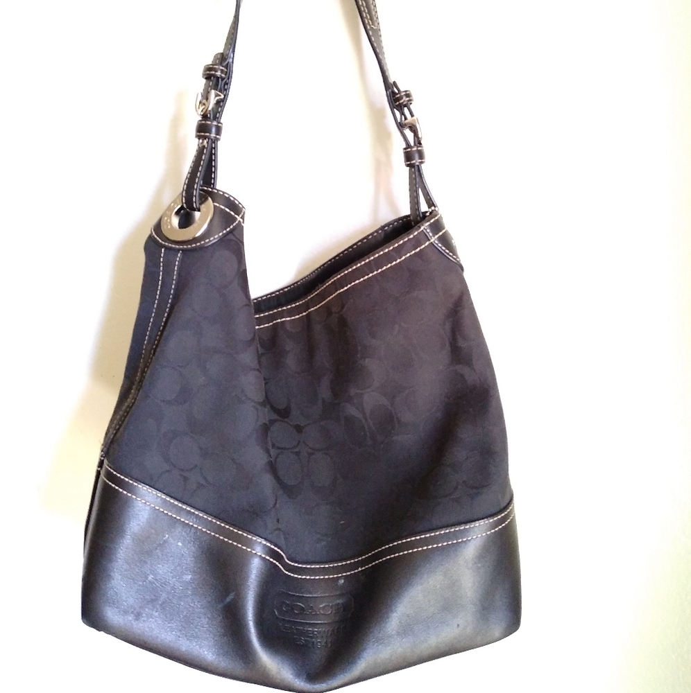 Coach Black Handbag Purse